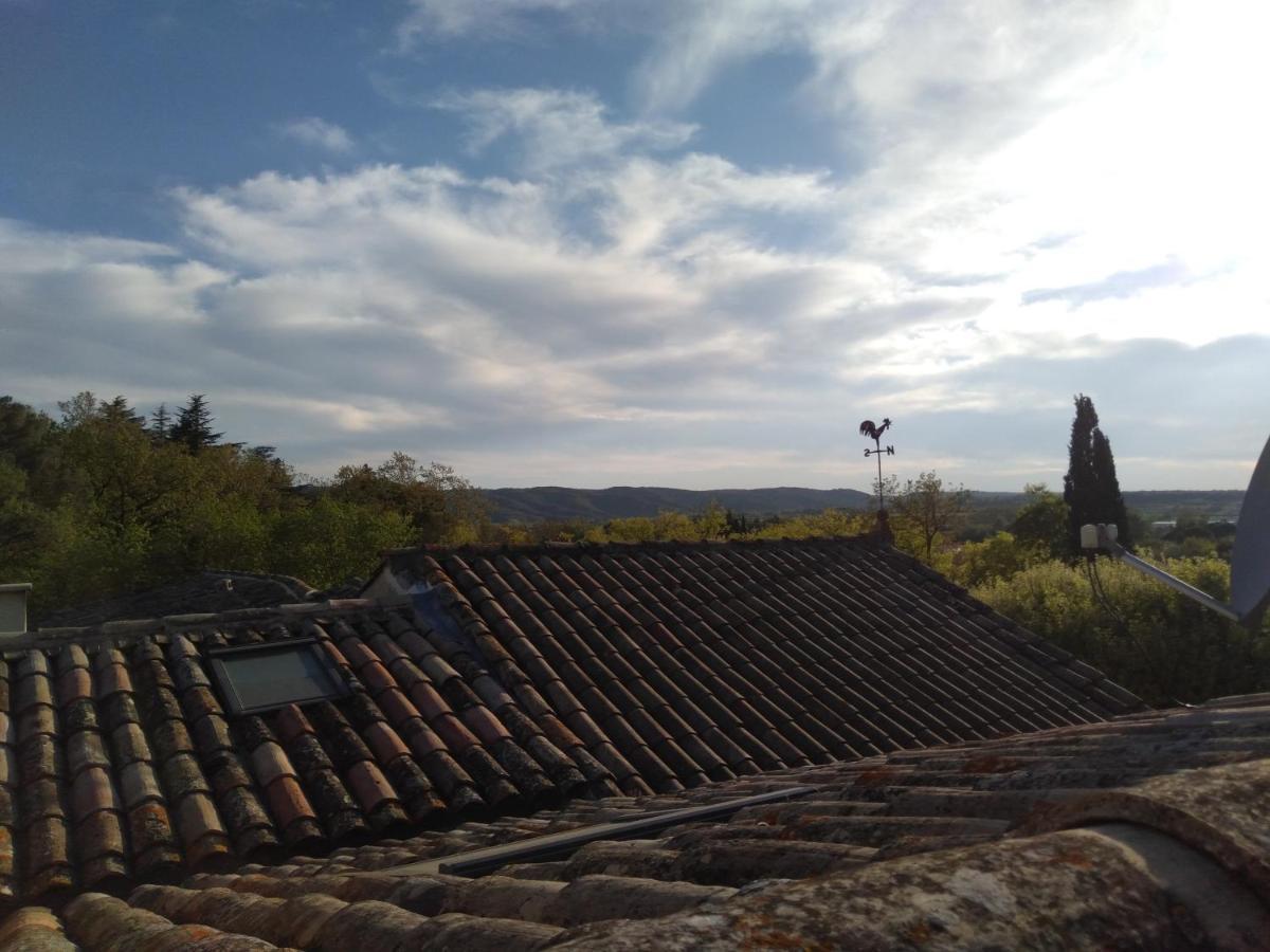 Maison De Village Familiale Pont Du Gard, Toit Terrasse, Barbecue, Fibre Vers-Pont-du-Gard Exteriör bild